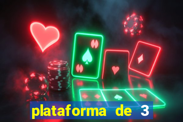 plataforma de 3 reais tigre